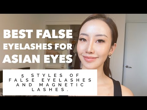 Best false eyelashes for Asian eyes