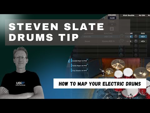 How to map Steven Slate Drums (SSD5) to Electric Drums