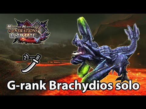 MHGU | G-rank Brachydios solo (Valor Long Sword) - 4'35