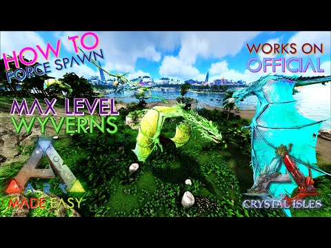 ✨Easy✨ Max Level Crystal Wyvern Taming | Crystal Isles | ARK: Made Easy