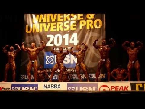 NABBA Universe 2014 - Men Pro - 3rd Callout