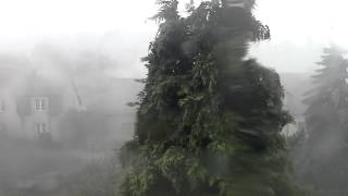 preview picture of video 'Bouřka v Místě, 14:10, 4.8. 2013 /Storm in Místo City/'