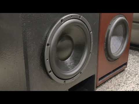 #3 Finished new enclosure 5.2 cf CSS-SDX-12-XBL^2 subwoofer