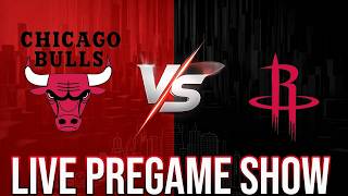 Live Pregame Show: Bulls FINAL Home Game Before Road Trip! Can Chicago Take Down the Rockets? 👀