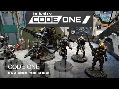 Infinity: CODE ONE Battle Report - O-12 vs. Nomads