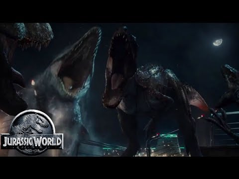 Mosasaurus vs Submarine - Jurassic World Fallen Kingdom Dinosaurs - Jurassic World Chaos Theory