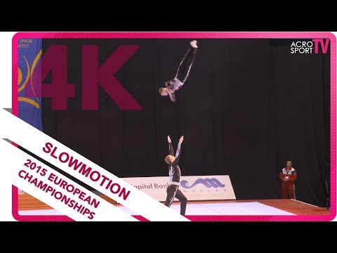 Mishev, Suprunov - Russia - Men´s pair - Senior all-around final - European Championship 2015