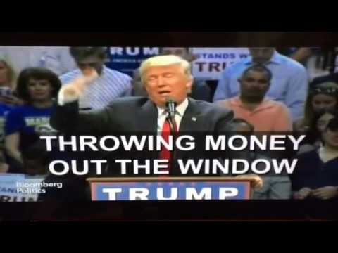 Donald a Trump Hand Gesture MSNBC