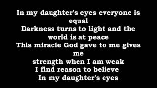 In My Daughter&#39;s Eyes (Lyrics)