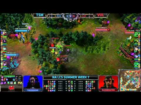 Team Solomid (TSM) vs Team Vulcun (VUL)|| NA LCS Summer 2013 W7D1 || Full Game HD