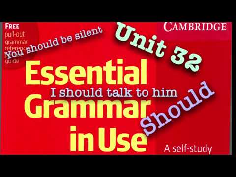 İngilis dili qrammatika | Murphy dərsləri | Unit 32