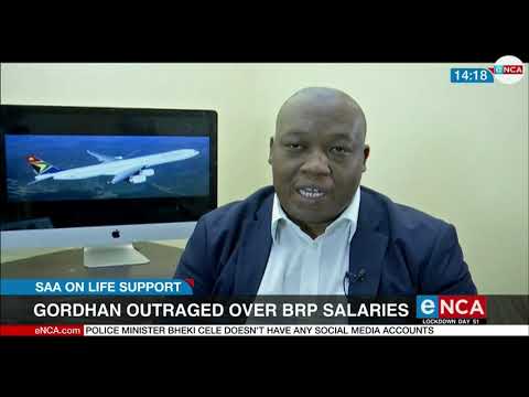 Gordhan outraged over BRP salaries