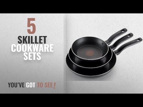 Best Skillet Cookware Sets [2018]: T-fal B363S3 Specialty Nonstick Omelette Pan 8-Inch 9.5-Inch and