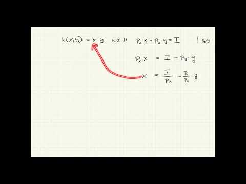 Optimieren mit Gleichungsnebenbedingungen: Die Substitutionsmethode