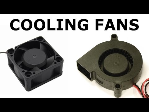12v Fan Blue video
