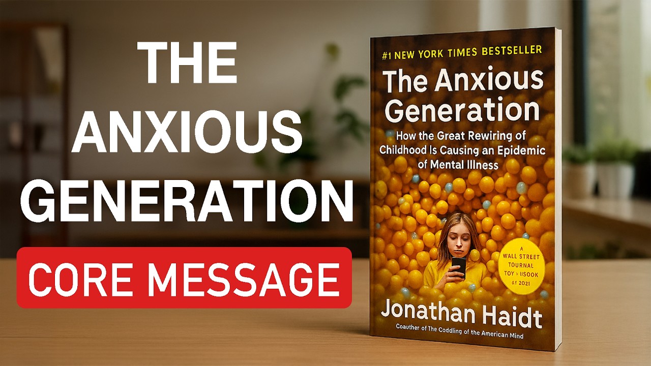 The Anxious Generation: How the Great Rewiring of Childhood Is Creating an Epidemic of Mental Illness by Jonathan Haidt