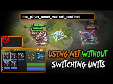 99% players don't know the useful CONSOLE for MEEPO ! using earthbind without switching the units