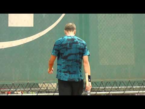 EMPIRE Futures Trnava 2014: finále kvalifikácie, Michal Vošček - Piotr Grynkowski (POL) 5:7, 4:6