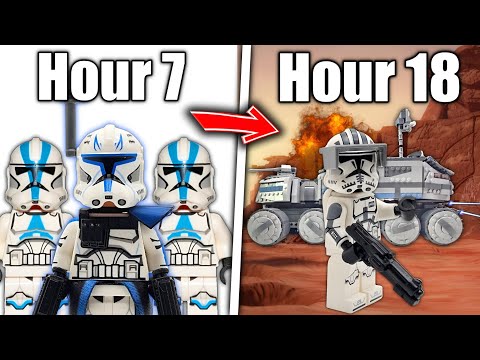 I Built a CUSTOM CLONE ARMY in LEGO!