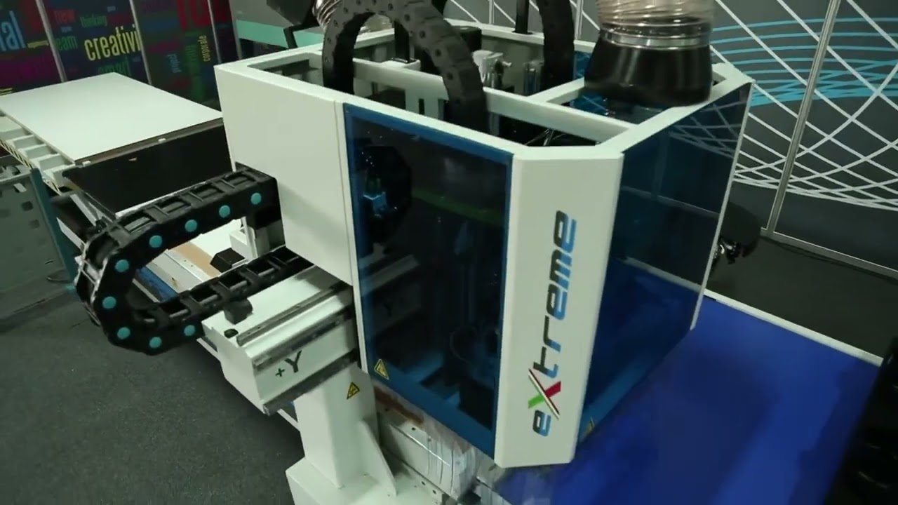 AES EXTREME LINE   3 Eksen CNC Ahşap Freze  Seri Üretim İçin Ekonomik Çözüm