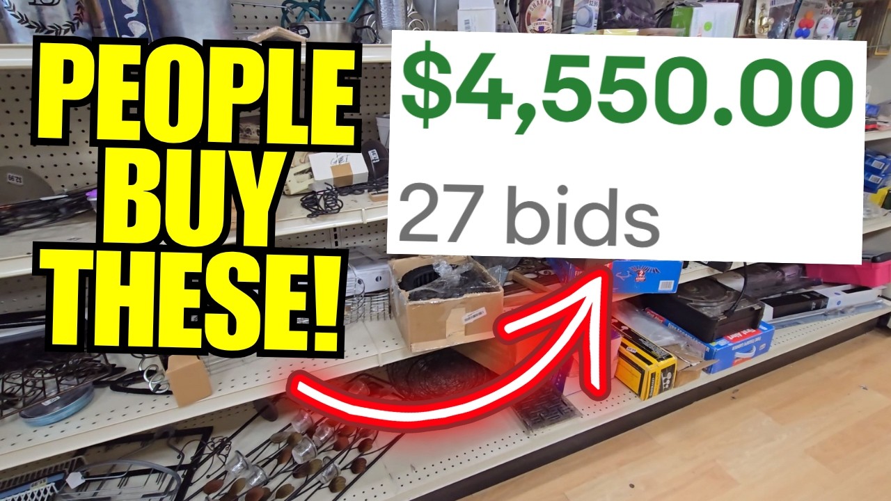 Top 10 Items to Look For at Thrift Stores! Can You to Find These EBAY BOLOS 4