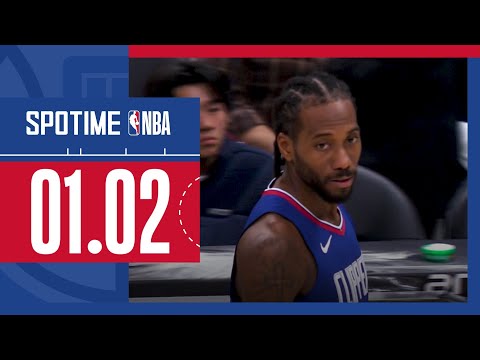 [SPOTIME NBA] 에이스의 복귀 마이애미 vs LA 클리퍼스 & TOP5 (01.02)