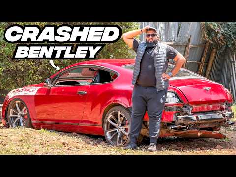 I Found A CRASHED BENTLEY Continental Gt And I Might Buy It