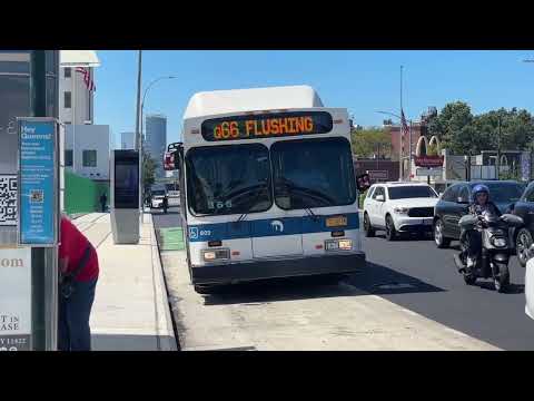 MTA Bus: 2012 New Flyer C40LFs 648 Q63 & 609 Q66