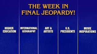 A Week in Final Jeopardy!: 12/15-12/19 | JEOPARDY!