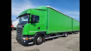 Camion rideaux coulissants Scania G360 + remorque rideaux coulissants | Image 4 - Autoline