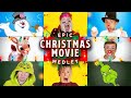 Epic Christmas Movie Medley - Peter Hollens feat Brian Hull and Geoff Castellucci