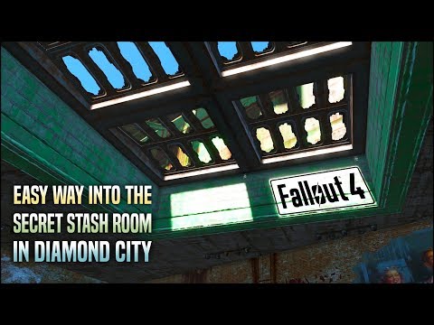 How to Get to the Secret Room in Diamond City the Super Easy Way 💎 Fallout 4 Tips & Tricks