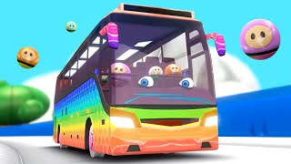 Wheels on the Bus + More Vehicle Songs for Kids