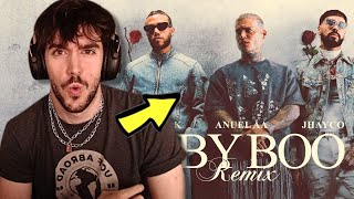 LUV REACCIONA A | IZAAK, JHAYCO, ANUEL AA - BBY BOO REMIX (OFFICIAL VIDEO)