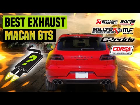 Porsche Macan GTS Exhaust Sound Akrapovic,AWE,Armytrix,Cargraphic,Evox,Fabspeed,iPE,Milltek,MBRP