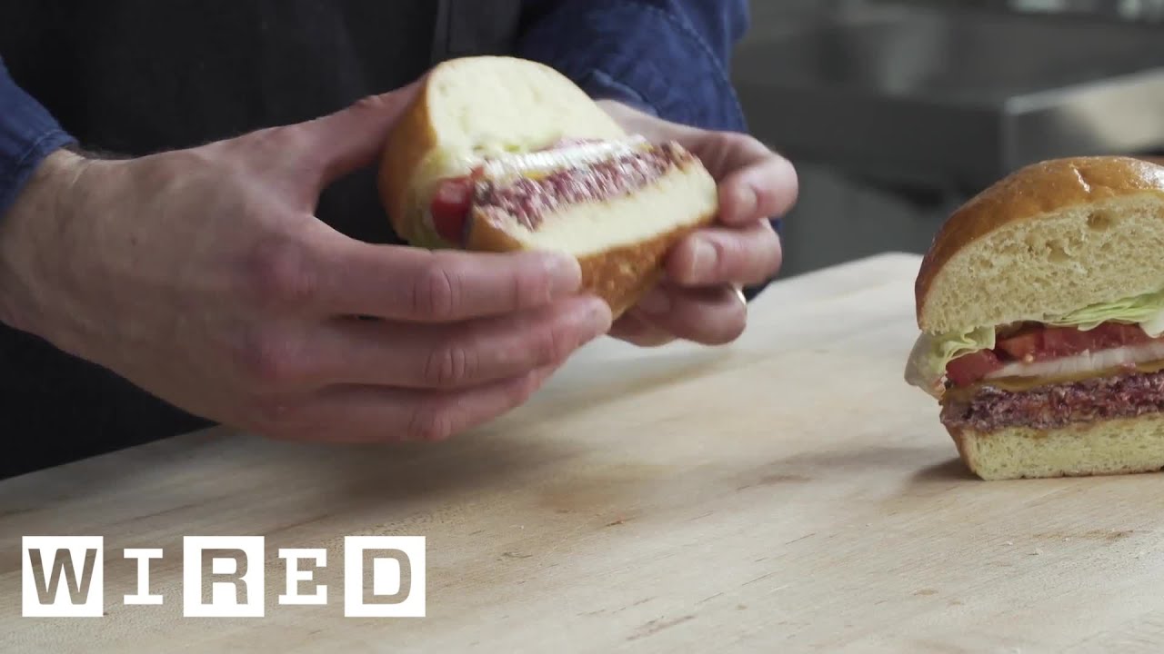 代替肉の科学を取材した報道映像