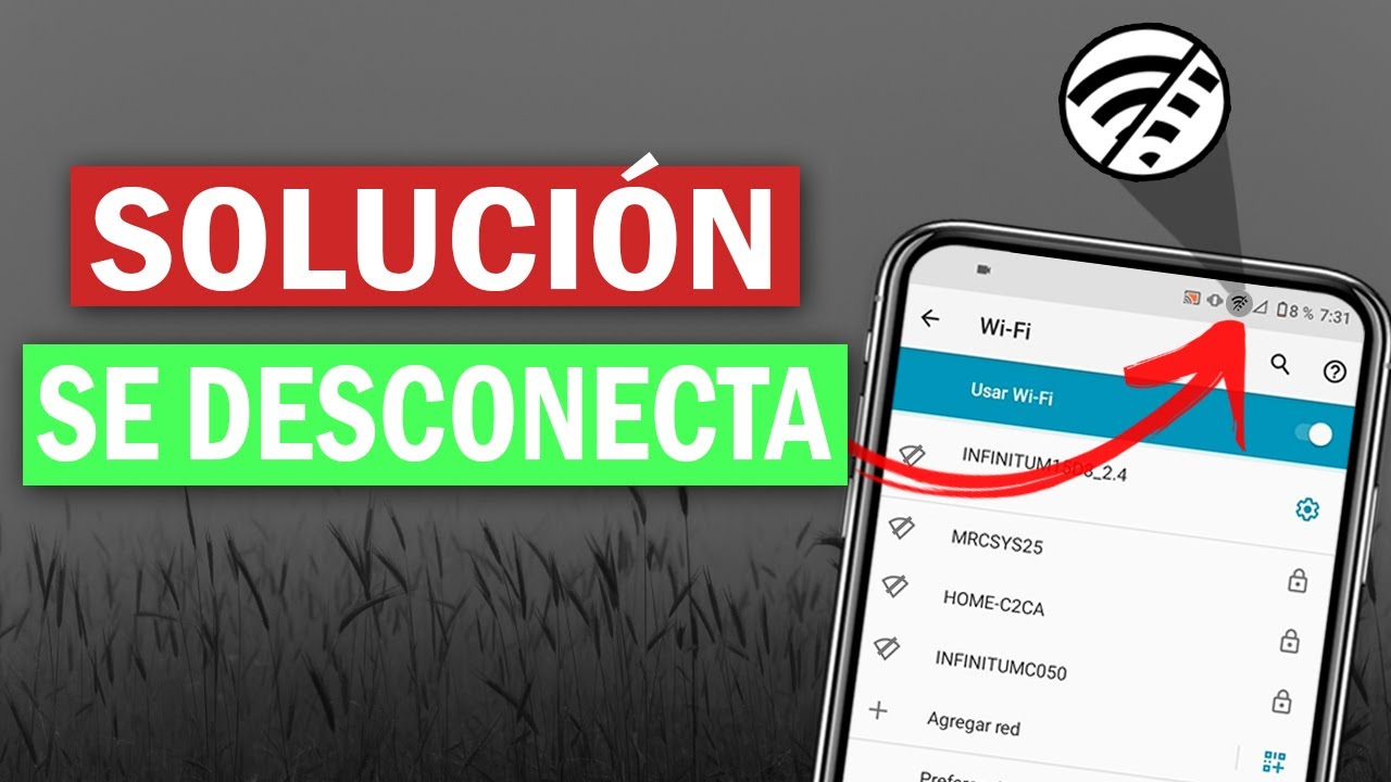 ¿Por qué mi WiFi se desconecta y vuelve constantemente?
