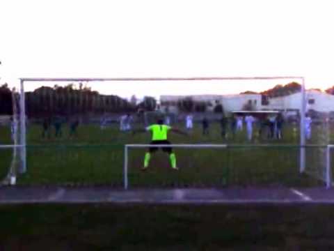 Gol de David Villalba Los Cortijillos 0   CD Rota 1