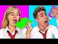 10 TRUCOS RAROS PARA COMER EN CLASE