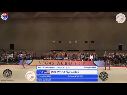 Vegas Acro Cup 2019 - WOGA 12-18 WG Combined Final