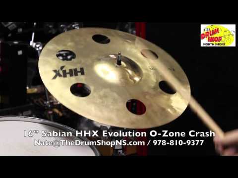 Sabian HHX Evolution O-Zone Crash 16'' - The Drum Shop North Shore