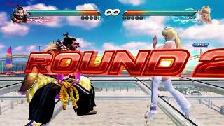 Tekken 7 - Ganryu Applies Choke Slam on Lili (T6 Bridal Outfit)