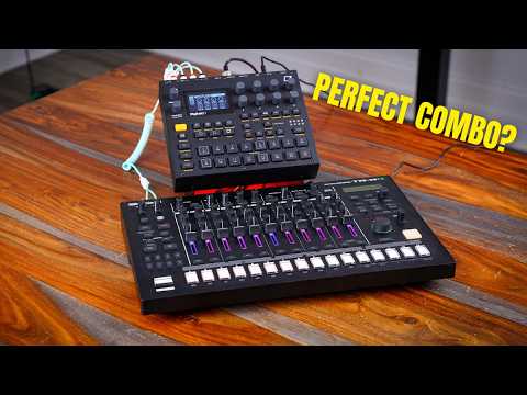 Is my new favourite drum machine ... two drum machines?