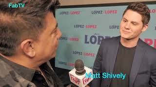 Exclusive interview with actor Matt Shively from the \