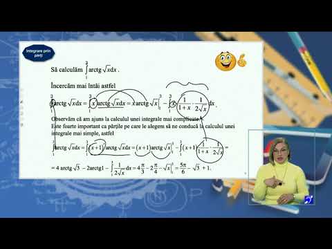 TeleŞcoala: Matematică clasa a XII-a – Metoda de integrare prin părţi (@TVR2)