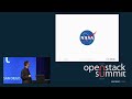 Chris Kemp, Nebula CEO, Welcomes Chris Pinkham, Nimbula CEO, on Stage at OpenStack Summit 2012