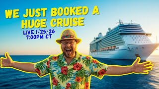 Island Time Live | Sunday 1/25/26 @ 7:00PM CT | Cruise Reveal | We've Got Some BIG, BIG Plans