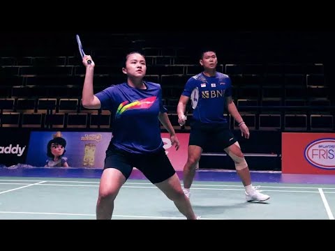 Praveen Jordan/Melati Daeva Kalahkan Mathias Thyrri/Amalie Magelund, Indonesia 3-2 Denmark