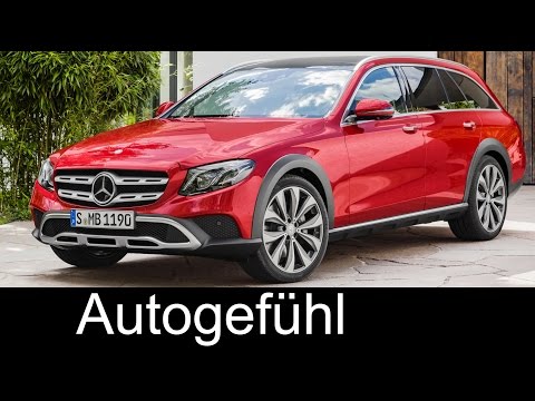New Mercedes E‑Class All‑Terrain E-Klasse crossover Preview Exterior/Interior