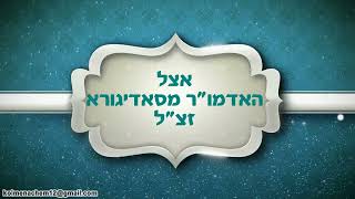 תיעוד נדיר והיסטורי: רבי שאול אלתר בביקור פסח אצל האדמורי"ם ממודזיץ, סדיגורא, אלכסנדר ושבט הלוי זי"ע